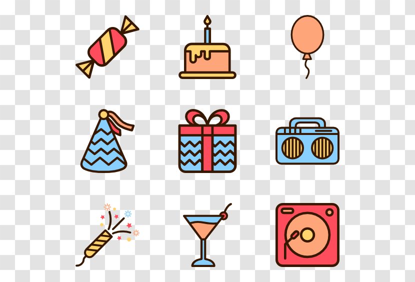 Party Birthday Feestversiering Clip Art Transparent PNG