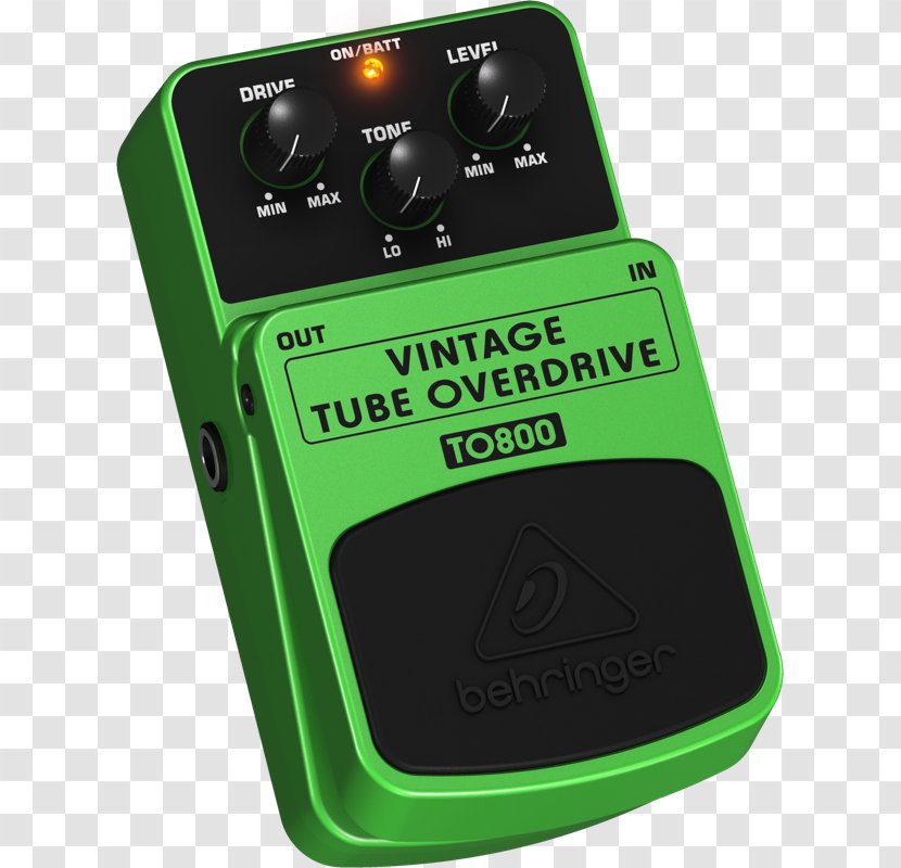 Distortion Effects Processors & Pedals BEHRINGER VINTAGE TUBE OVERDRIVE TO800 Pedaal - Heart - Bass Guitar Transparent PNG