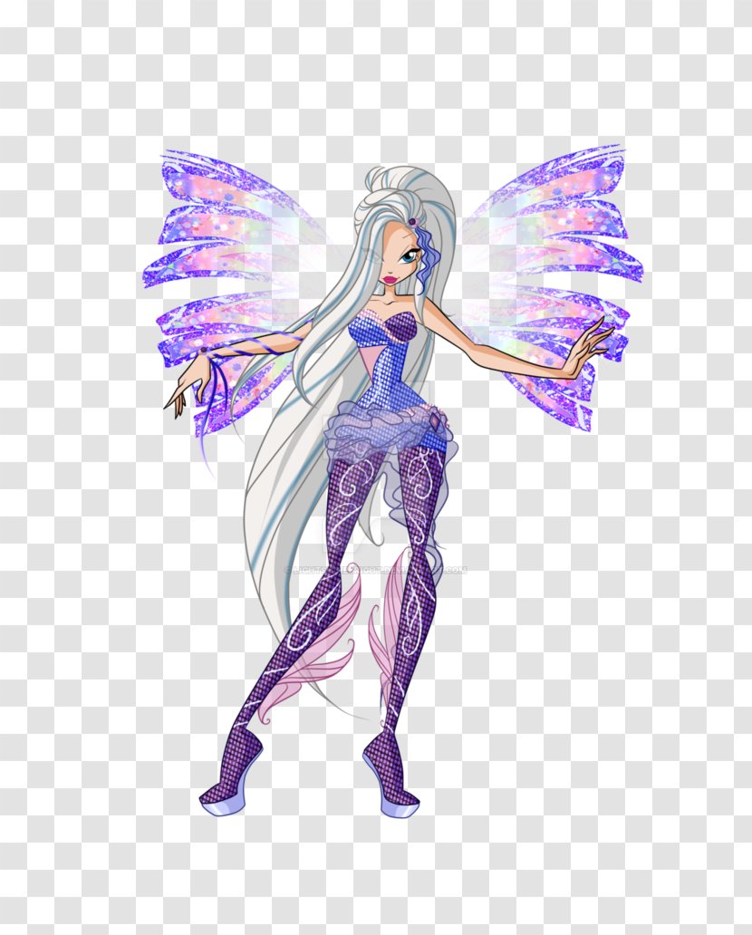 Bloom Flora Musa The Trix Fairy - Violet Transparent PNG