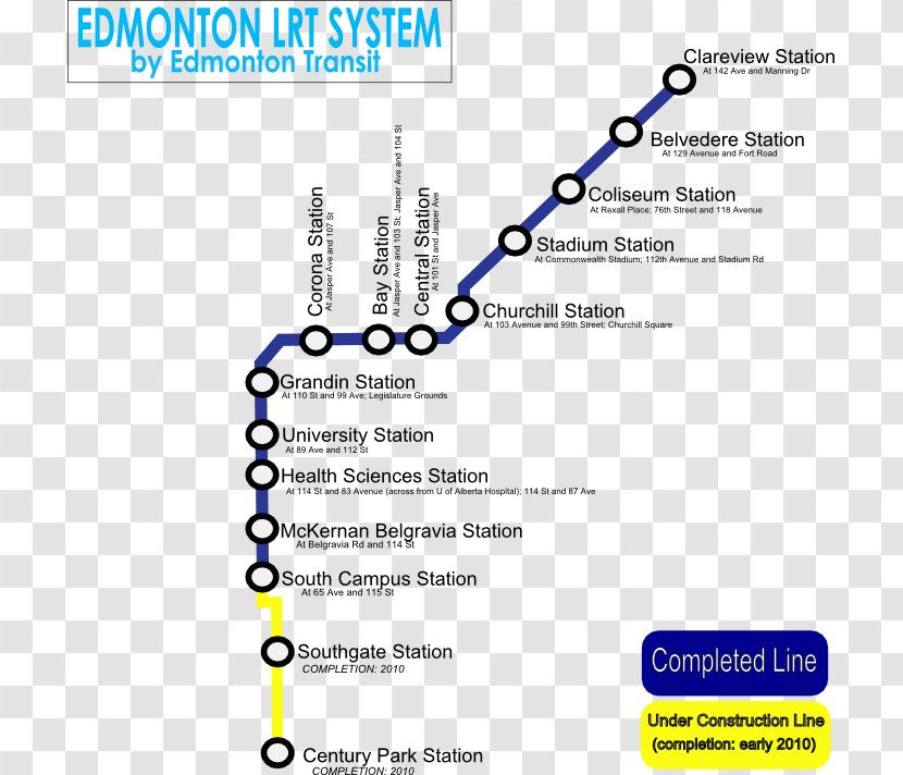 Edmonton Light Rail Transit Train Fort Saskatchewan - Paper Transparent PNG
