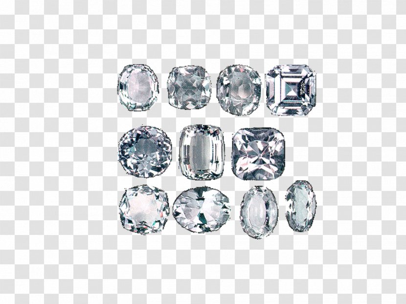 Jewellery - Silver - Diamond Collection Transparent PNG
