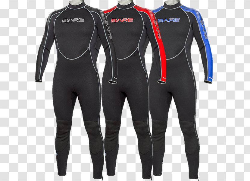 Wetsuit Blue Diving Suit Neoprene - Stretching Transparent PNG