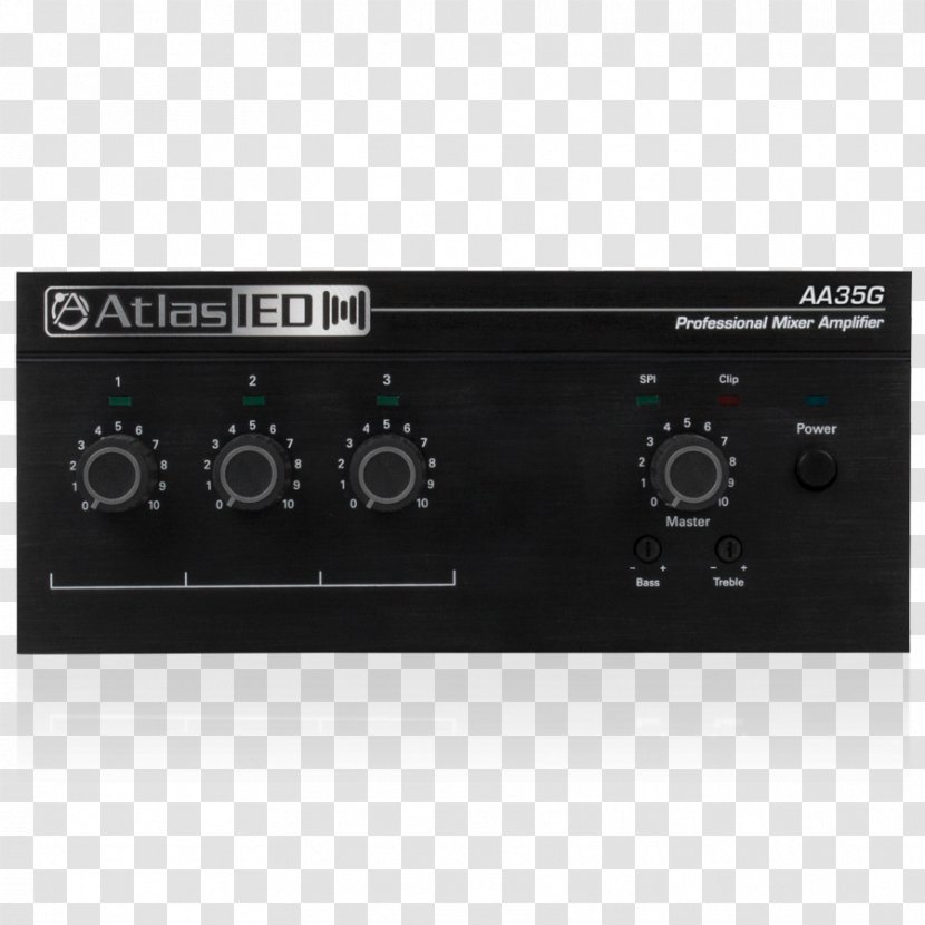 Amplifier Electronics Audio Mixers Sound - Amplifiers Transparent PNG