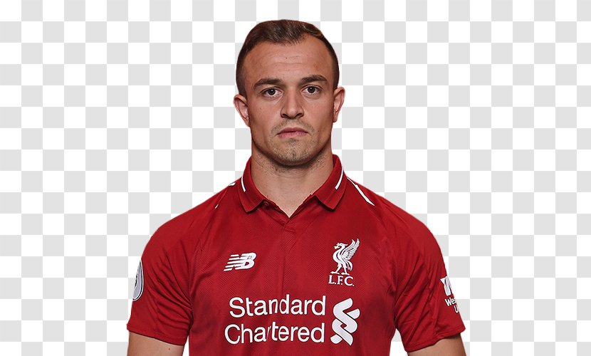 James Milner Liverpool F.C. 2018 World Cup Premier League Kit - T Shirt - Shaqiri Transparent PNG