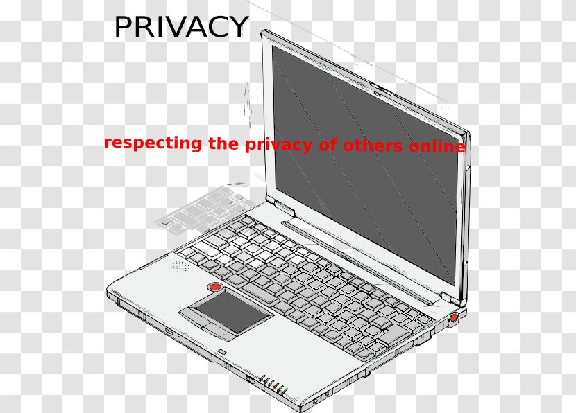 Laptop Clip Art - Computer Monitors - Privacy Transparent PNG
