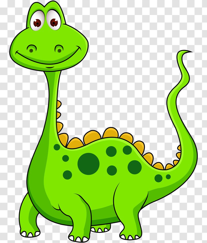 Dinosaur Cartoon - Green - Tail Crocodilia Transparent PNG