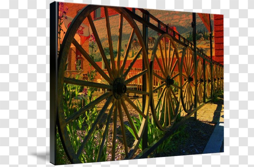 Gallery Wrap One Step At A Time Photography Canvas Art - Printmaking - Old West Transparent PNG