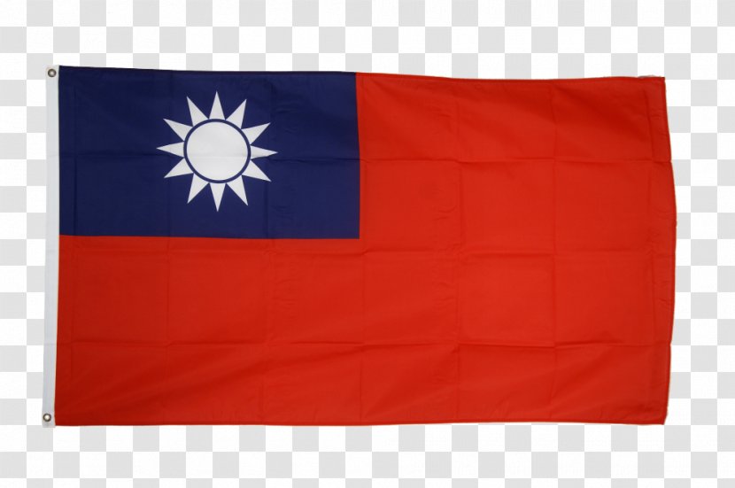Flag Of The Republic China Fahne Ca Mau Taiwan - Rectangle Transparent PNG