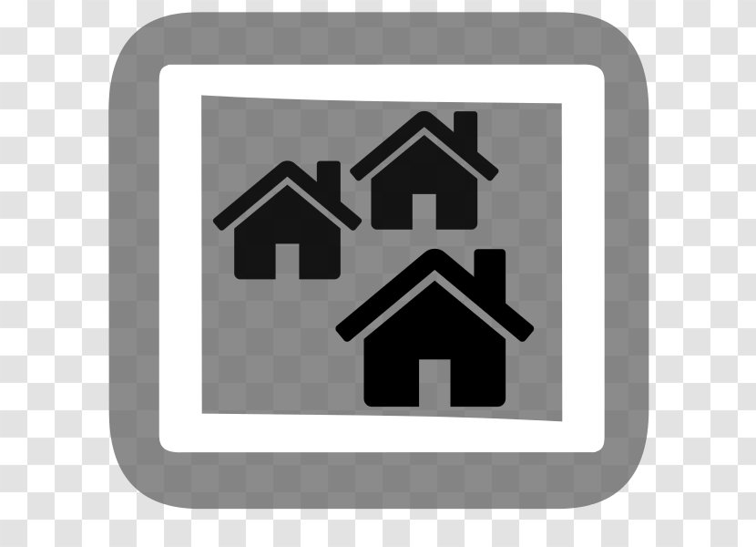 House Sign Real Estate Agent Business - Village Icon Transparent PNG