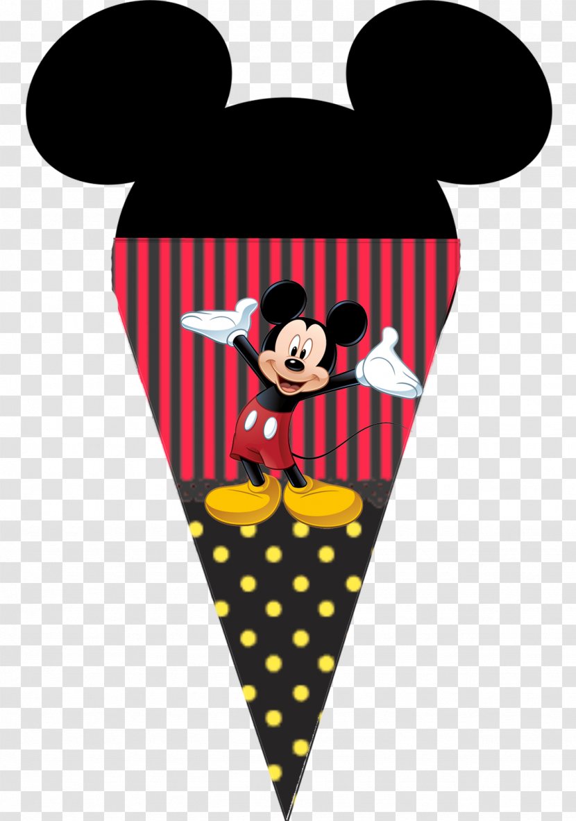 Mickey Mouse Minnie - Cone Transparent PNG
