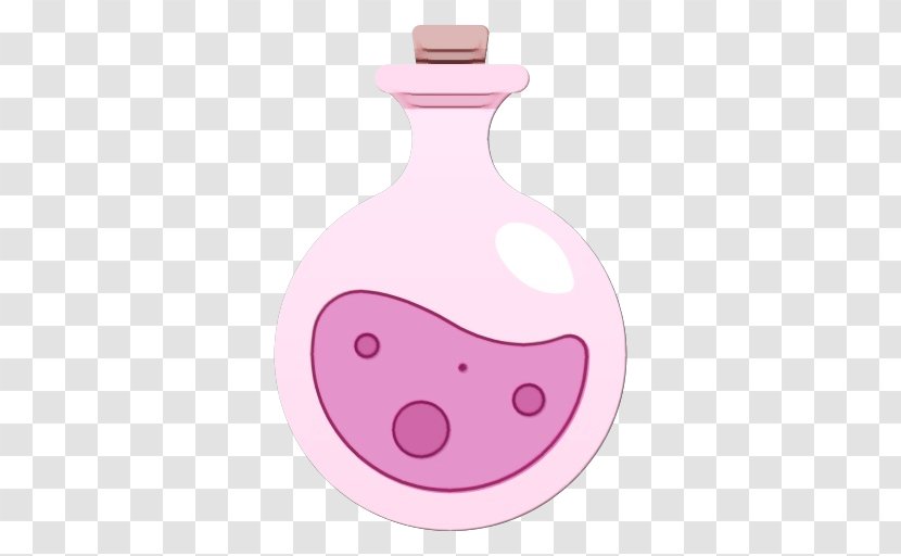 Pink Nose - Watercolor Transparent PNG