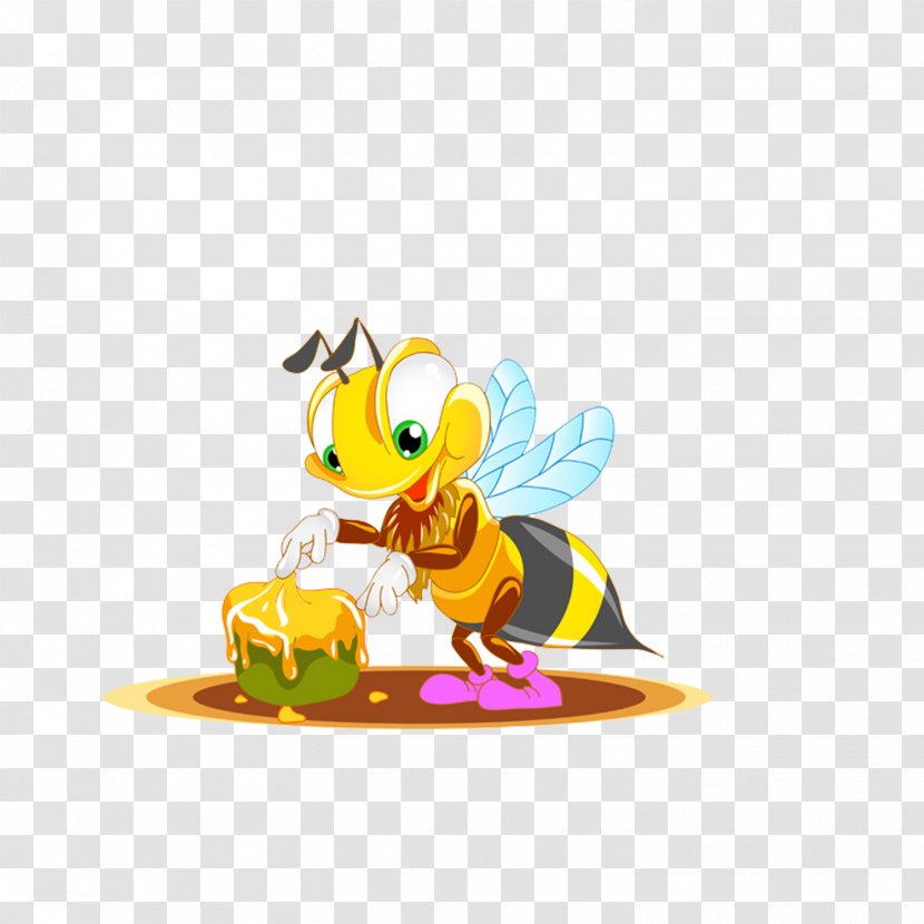 Honey Bee Insect - Figurine - Bees Transparent PNG