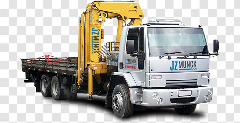 Commercial Vehicle Dump Truck Car Crane - Skip - Caminhao Transparent PNG