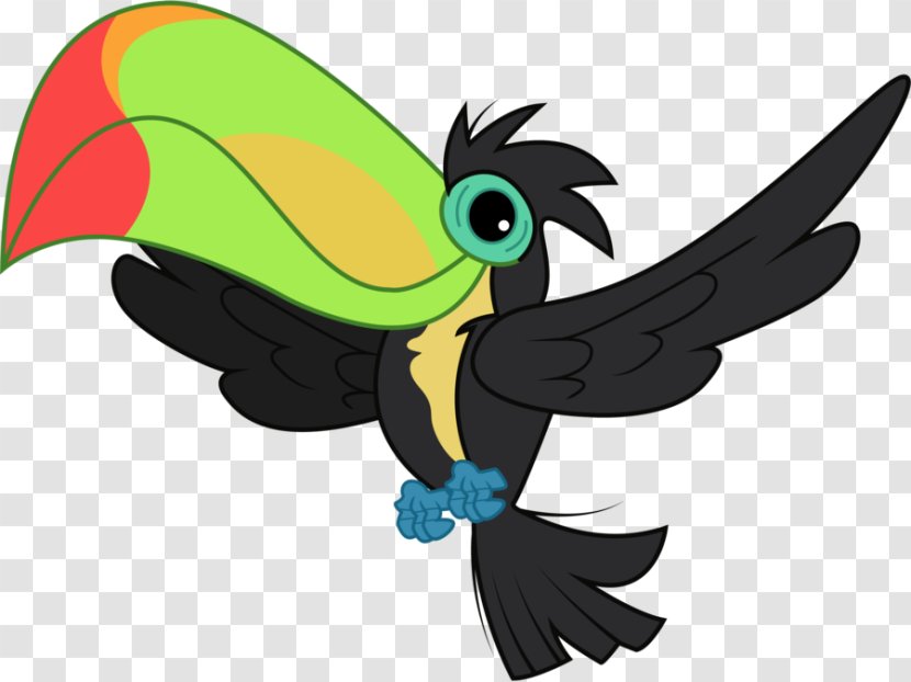 Toucan Bird Drawing Clip Art - Macaw - Flying Parrot Transparent PNG