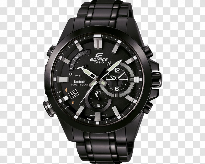 Casio Edifice Analog Watch G-Shock - Stopwatch Transparent PNG