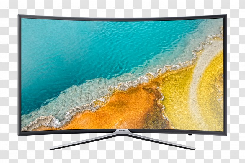 Samsung LED-backlit LCD High-definition Television Smart TV - Curved Screen - Tvhd Transparent PNG