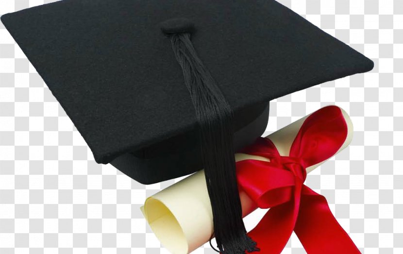 Graduation Ceremony Square Academic Cap Degree Graduate University Student - Dress Transparent PNG