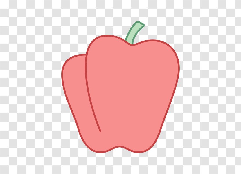 Plant Clip Art Fruit Bell Pepper Food - Logo Apple Transparent PNG
