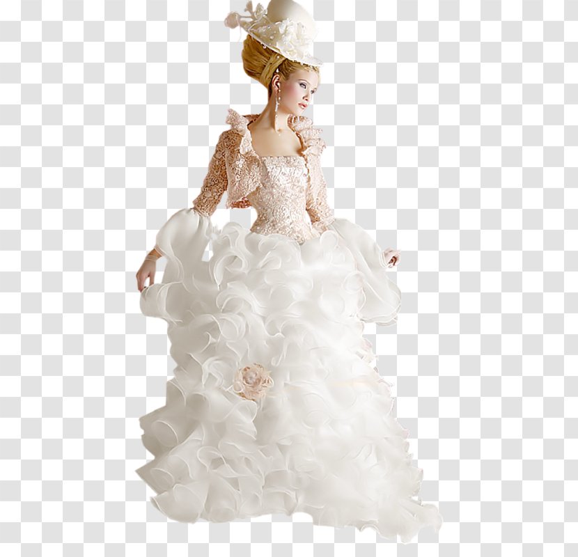 Wedding Dress Bride Woman - Cartoon Transparent PNG