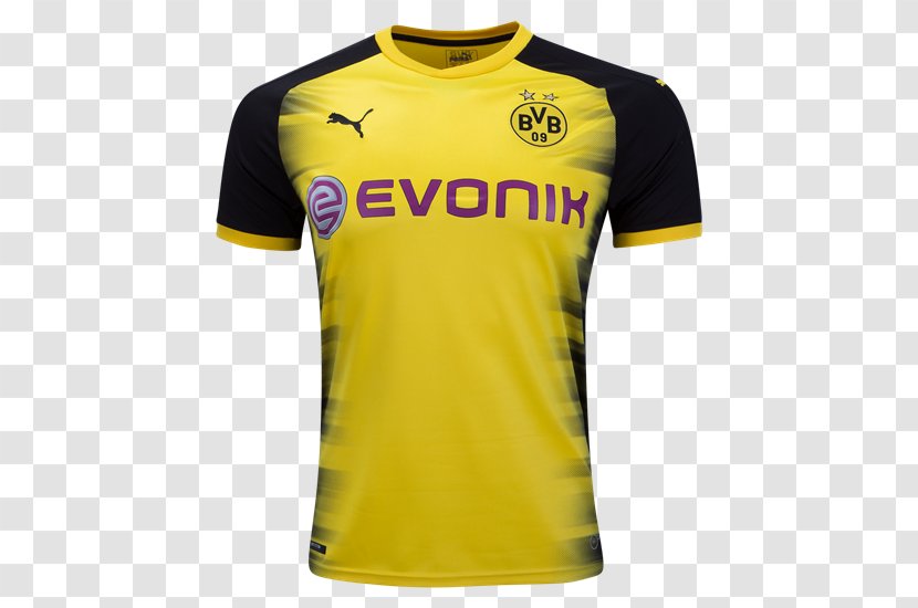 2017–18 UEFA Champions League Borussia Dortmund 2016–17 Jersey Football - Marco Reus Transparent PNG