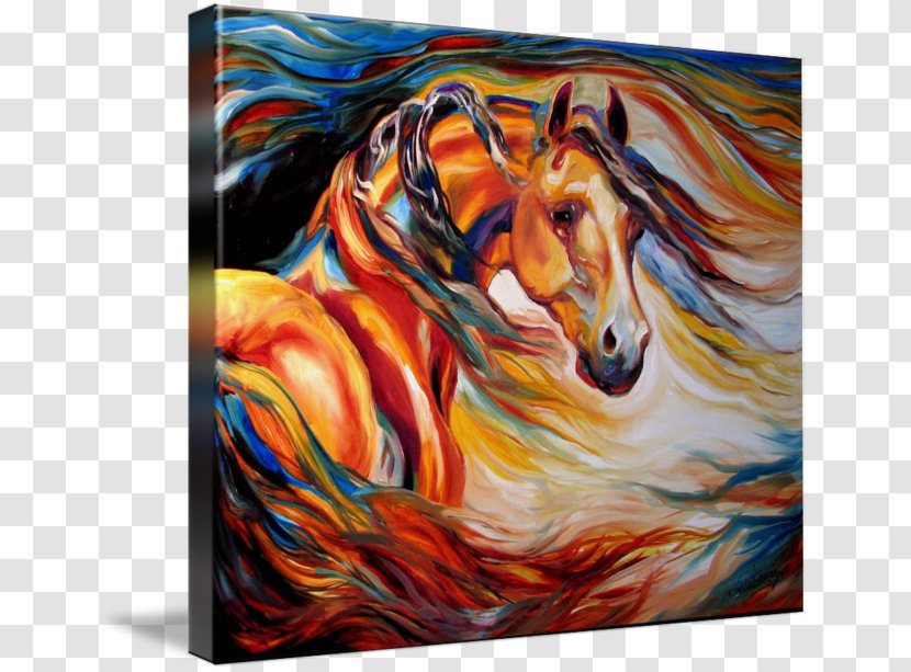 Gypsy Horse Appaloosa Mustang Wild Painting Transparent PNG