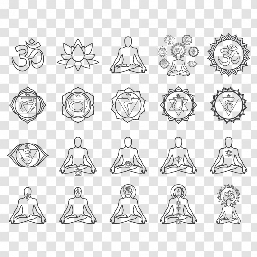 Yoga Clip Art - Text Transparent PNG