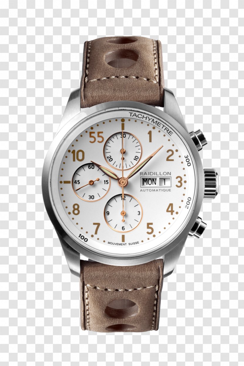 Chronograph Watch Raidillon Valjoux ETA 7750 - Chronometer Transparent PNG