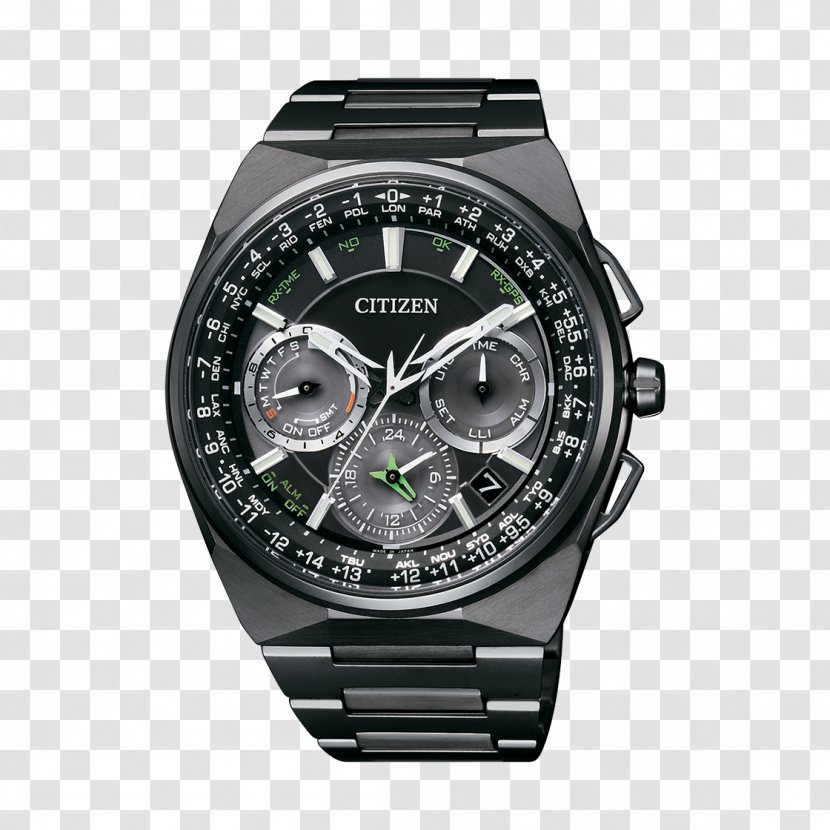 Eco-Drive Citizen Holdings Baselworld Watch ATTESA - Strap Transparent PNG