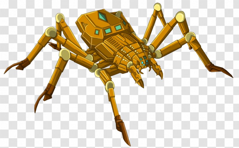 Spider Insect Decapoda Machine Arachnid - Arthropod Transparent PNG