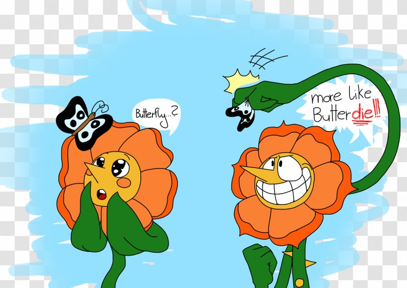 Cuphead Video Game Carnation Undertale - Flora - Grass Transparent PNG