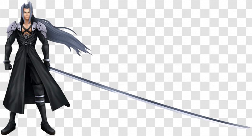 Dissidia 012 Final Fantasy VII Sephiroth Tifa Lockhart - Frame - Katana Transparent PNG