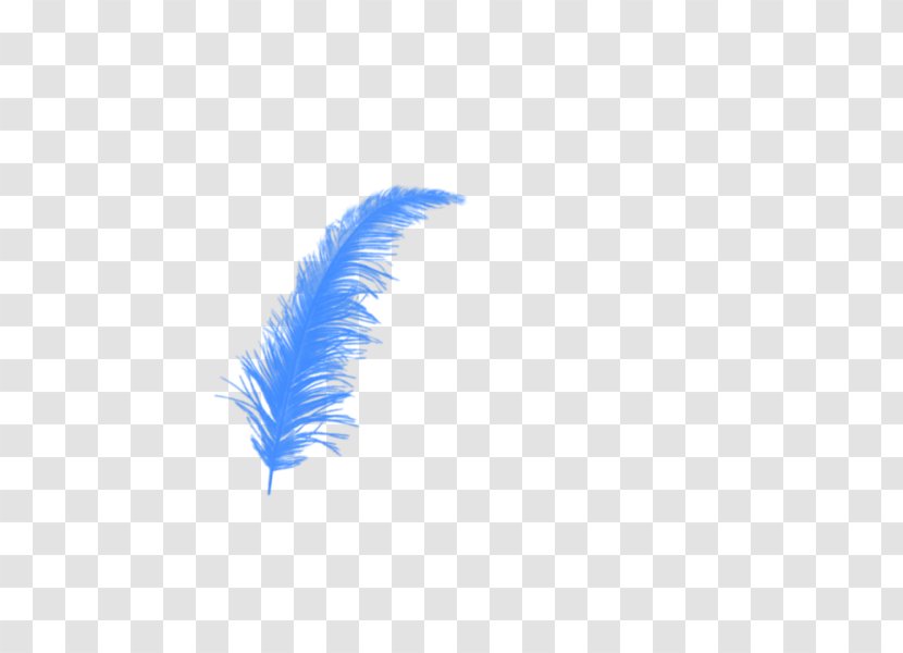 Feather Owl Bird - Ink - Blue Float Transparent PNG