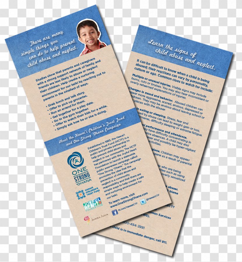 Brand Brochure - Strong Heart Transparent PNG