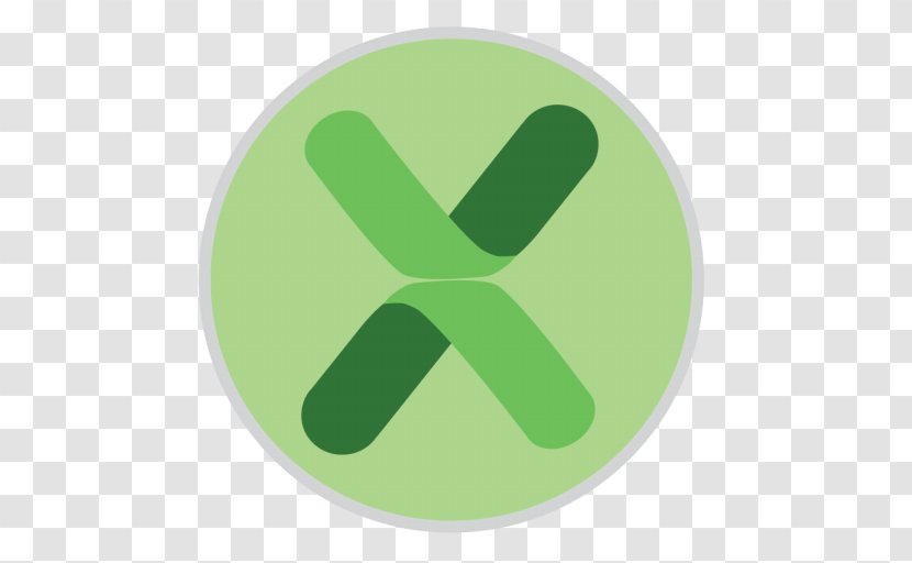 Grass Symbol Green - Microsoft Office 2016 - Excel Transparent PNG