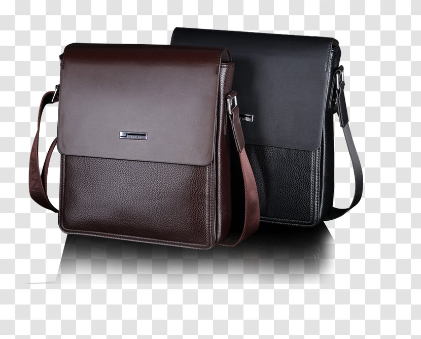 Messenger Bag Shoulder Euclidean Vector - Baggage - Men's Business Transparent PNG