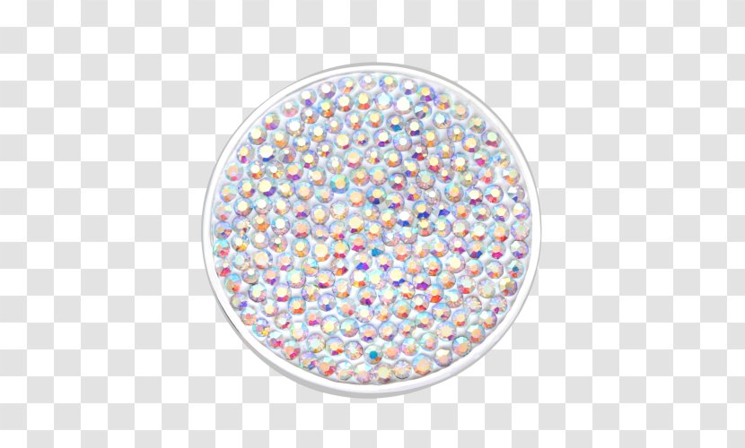 Rainbow Sherbet Coin Crystal - Glitter Transparent PNG