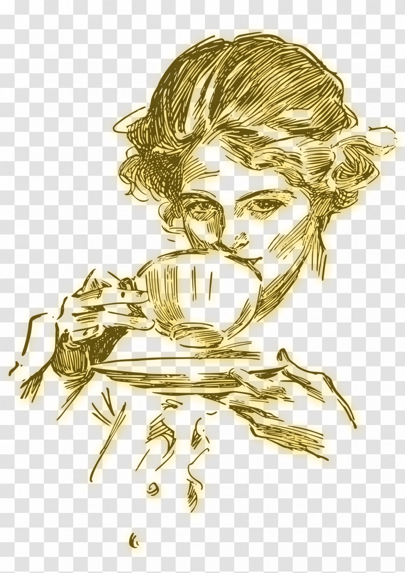 Coffee Tea Drink Clip Art - Drawing Transparent PNG