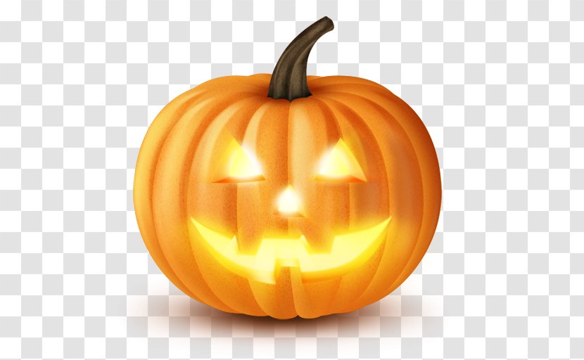 Jack-o'-lantern Pumpkin Halloween Carving - Gourd Transparent PNG