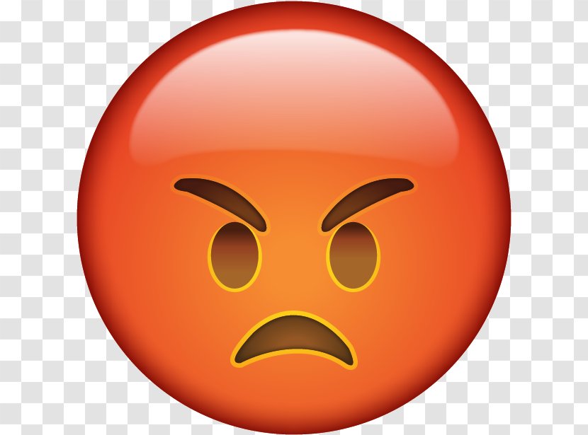 Emoji Anger Emoticon Smiley Emotion - Smile Transparent PNG