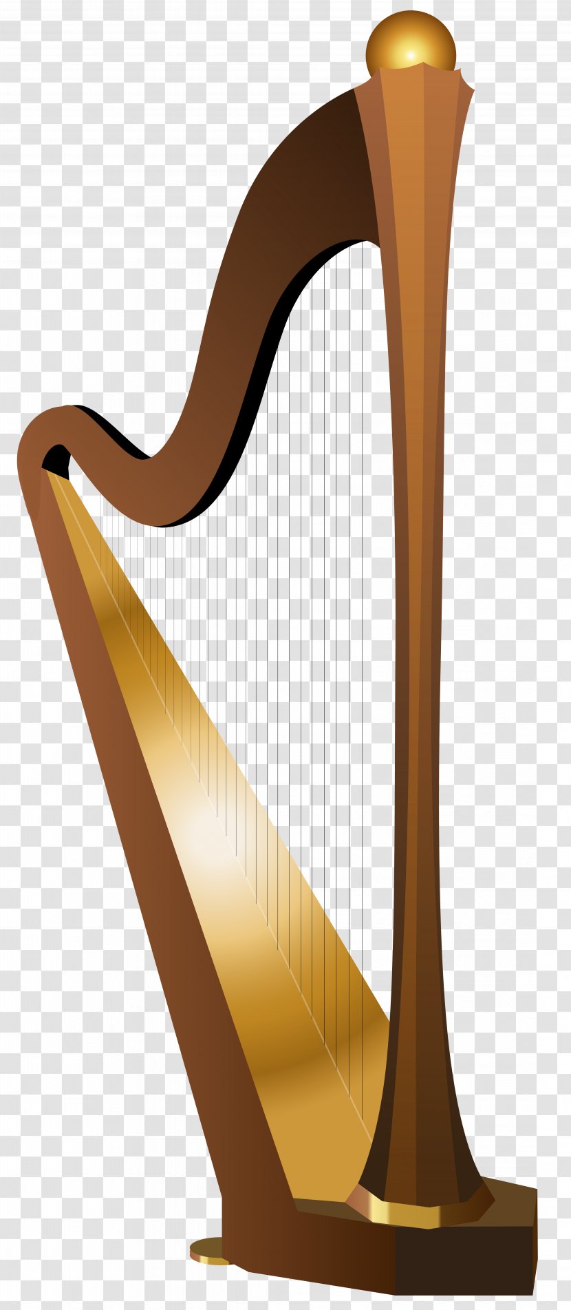 Celtic Harp Clip Art - Flower - Transparent Image Transparent PNG