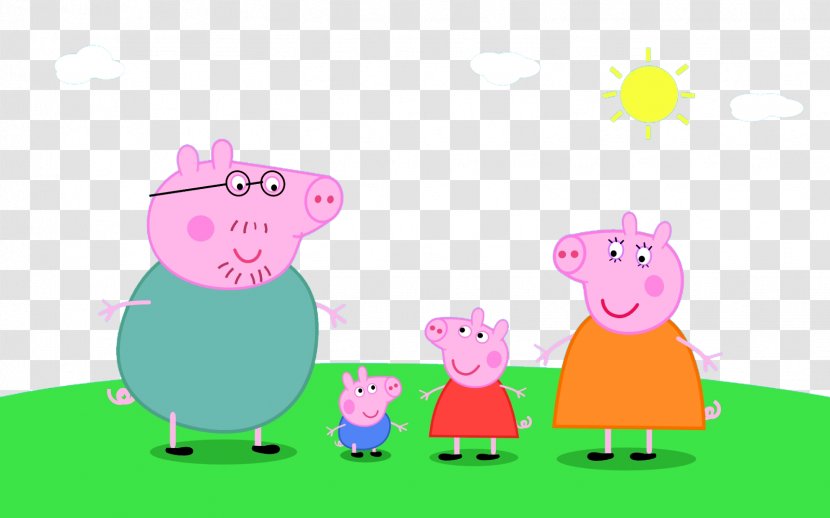 Daddy Pig Animated Cartoon Television Show Clip Art - Play Transparent PNG