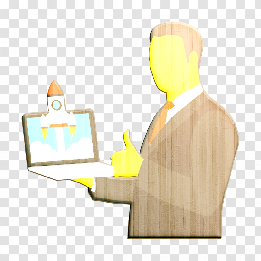 Businessman Icon Startup Icon Human Resources Icon Transparent PNG