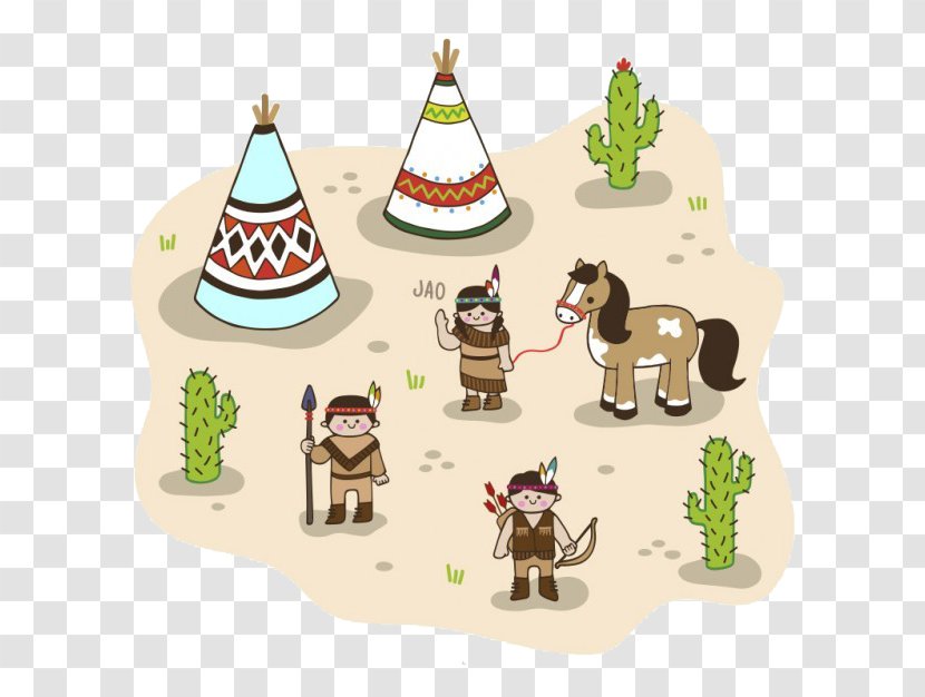 Tipi Drawing Indigenous Peoples Of The Americas Euclidean Vector - Holiday - Desert Transparent PNG