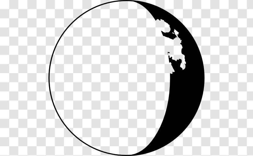 Symbol Lunar Phase - Monochrome - Moon Transparent PNG