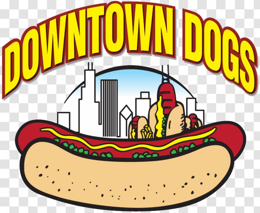 Chicago-style Hot Dog Downtown Dogs Clip Art - Chicagostyle - Chicago Cliparts Transparent PNG
