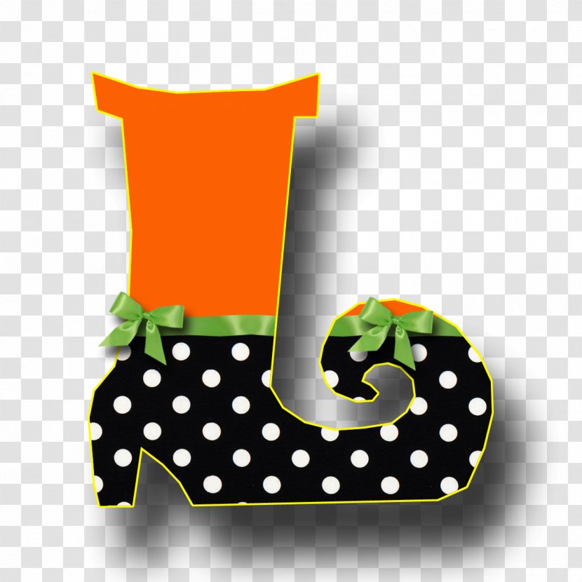 Alphabet Letters ABC Halloween Clip Art - Abc - In Polka Dots Transparent PNG