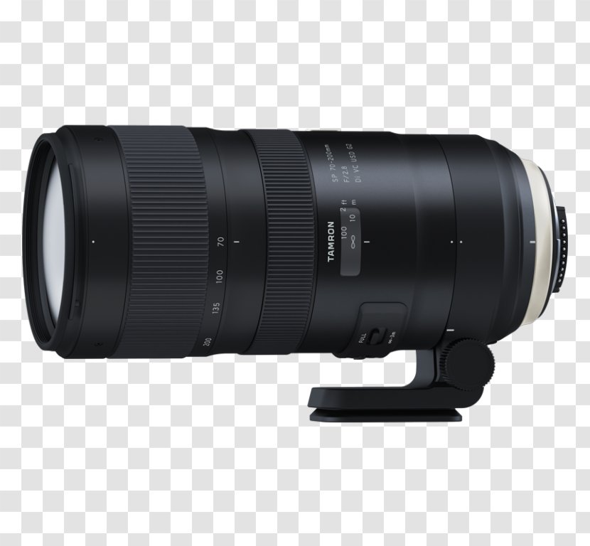 Tamron SP 70-200mm F/2.8 Di VC USD Nikon F-mount Telephoto Lens Camera A025 G2 - Mirrorless Interchangeable Transparent PNG