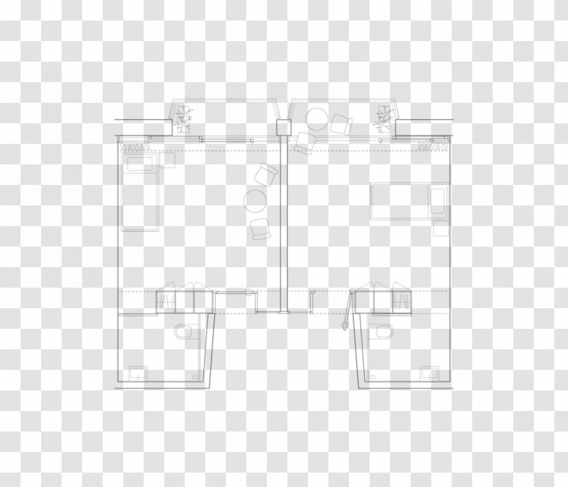 House Floor Plan Pattern Transparent PNG