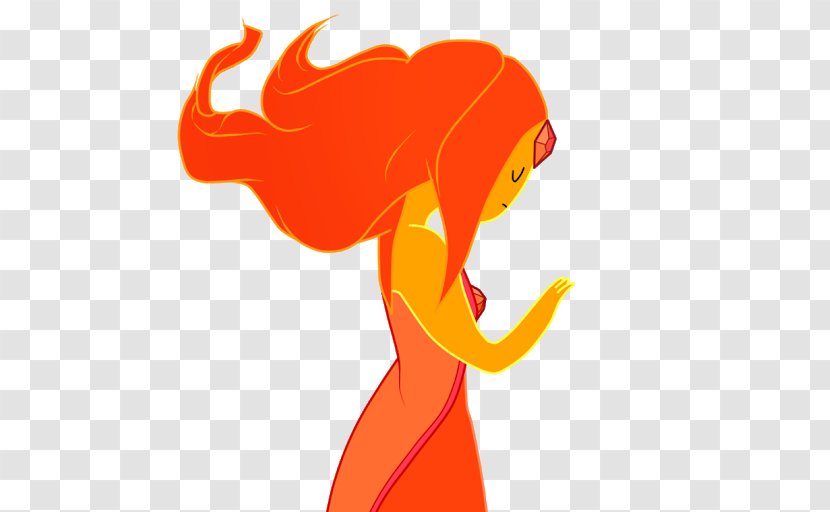 Flame Princess Finn The Human Marceline Vampire Queen Drawing Fire - Yellow Transparent PNG