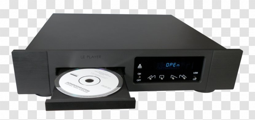 Electronics Audio Power Amplifier CD Player High Fidelity Compact Disc - Frame - Cd Transparent PNG
